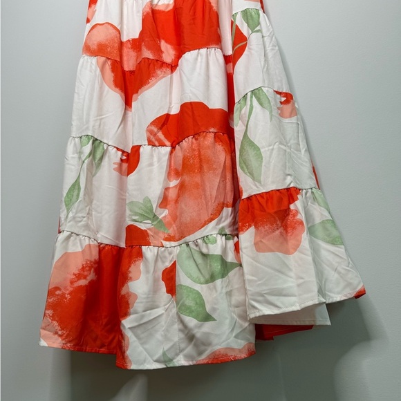 Floral Off-Shoulder Maxi Dress - Picture 3 of 10